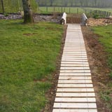 Chemin en bois
