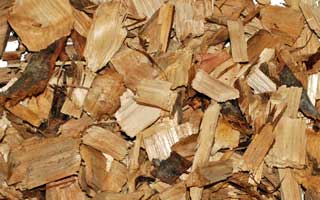 Plaquettes de bois